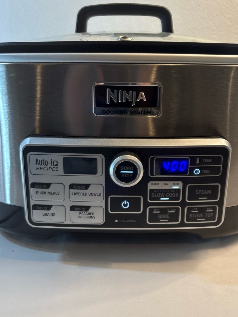 Ninja Cooking System Multi-Cooker - Silver and Black